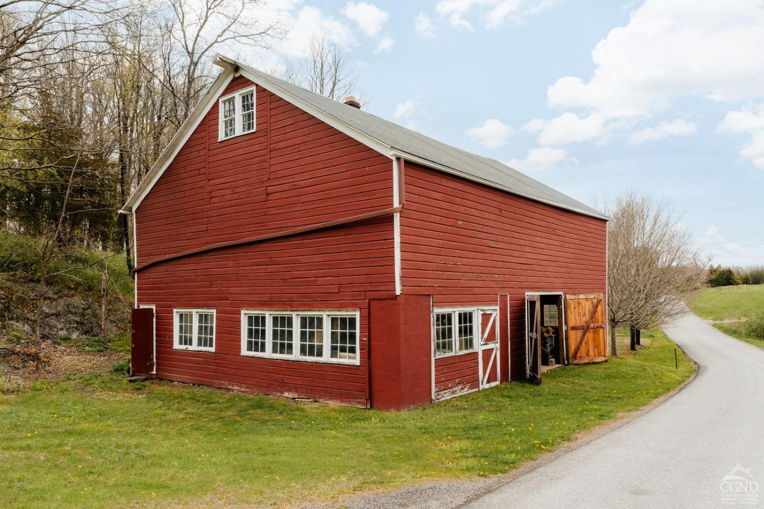 110 Stickle Road Hudson, NY 12534 - Photo 42 of 58 a front view of a house with a yard