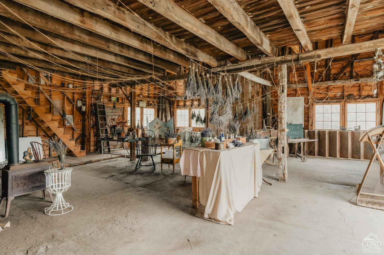 110 Stickle Road Hudson, NY 12534 - Photo 43 of 58 a view of a porch with a table and chairs