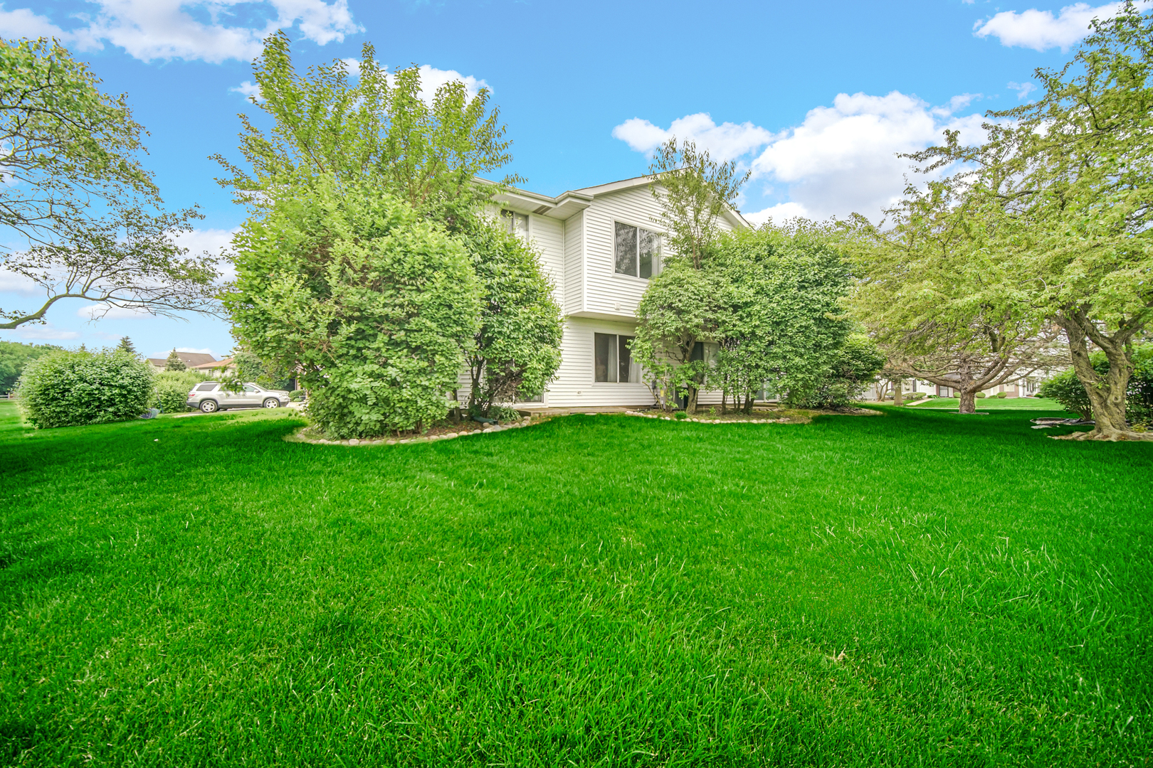 51 Churn Road Matteson, IL 60443 - Photo 4 of 20 a view of a backyard with plants