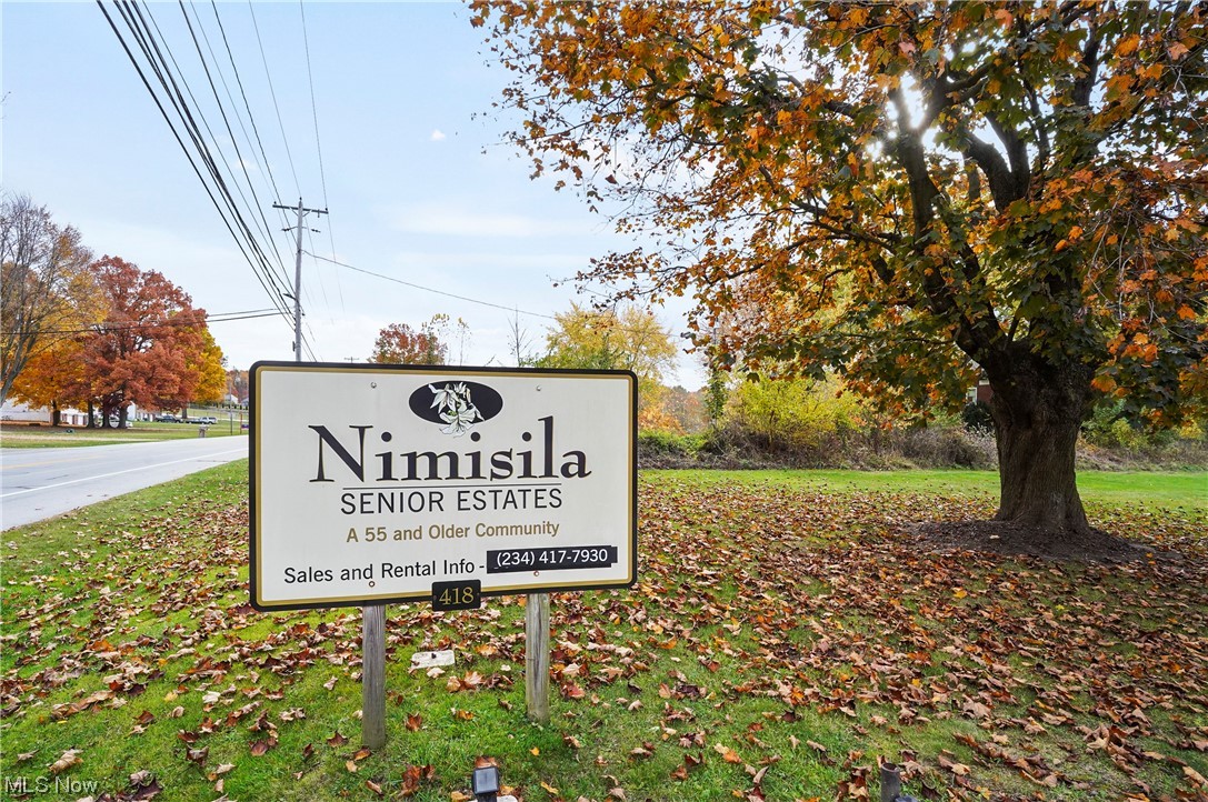 418 East Caston Road, Unit C1 Akron, OH 44319 - Photo 20 of 20 View of community / neighborhood sign