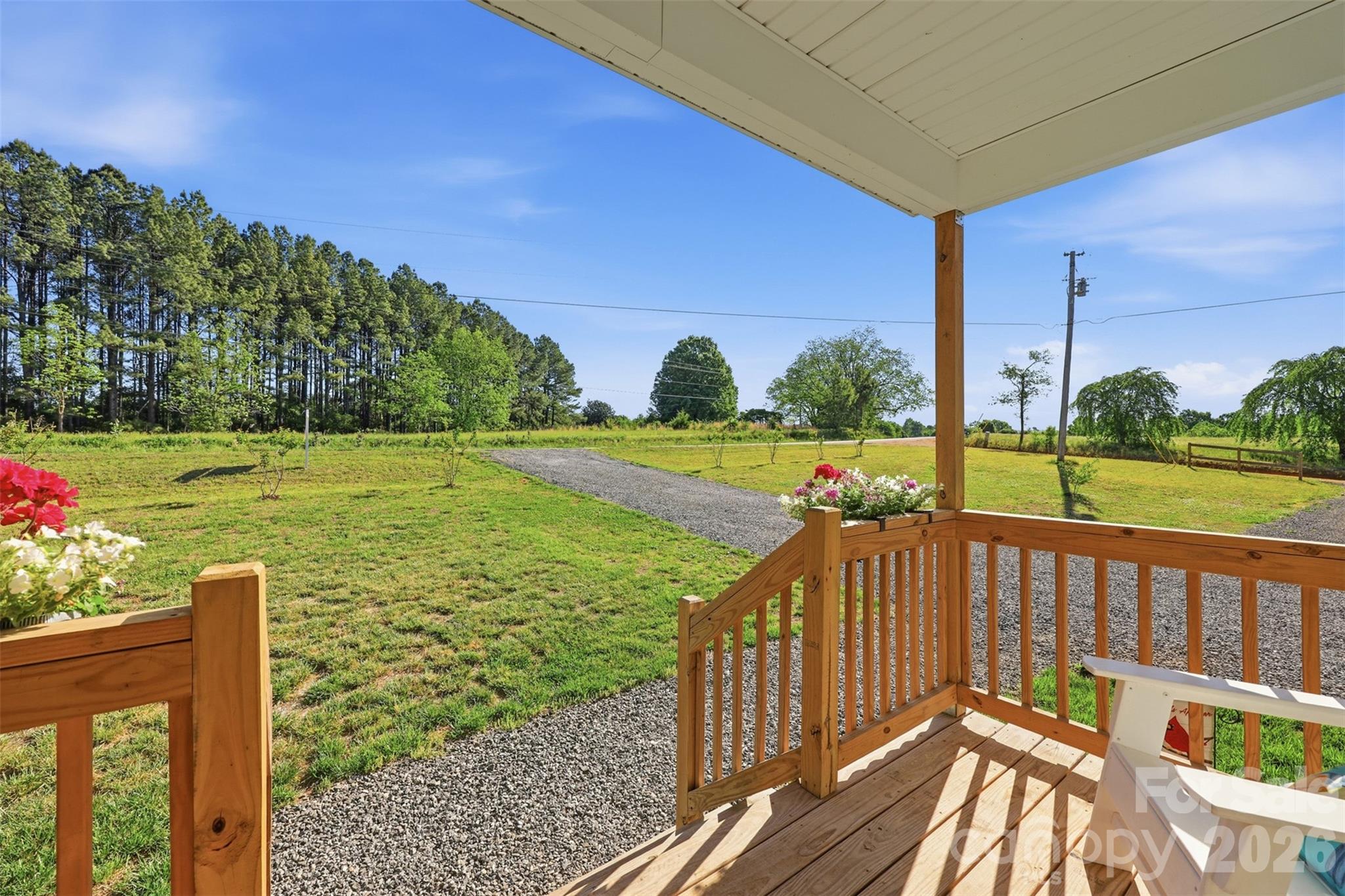 6591 George Hildebran School Road Hickory, NC 28602 - Photo 7 of 41 a view of a pathway with a yard