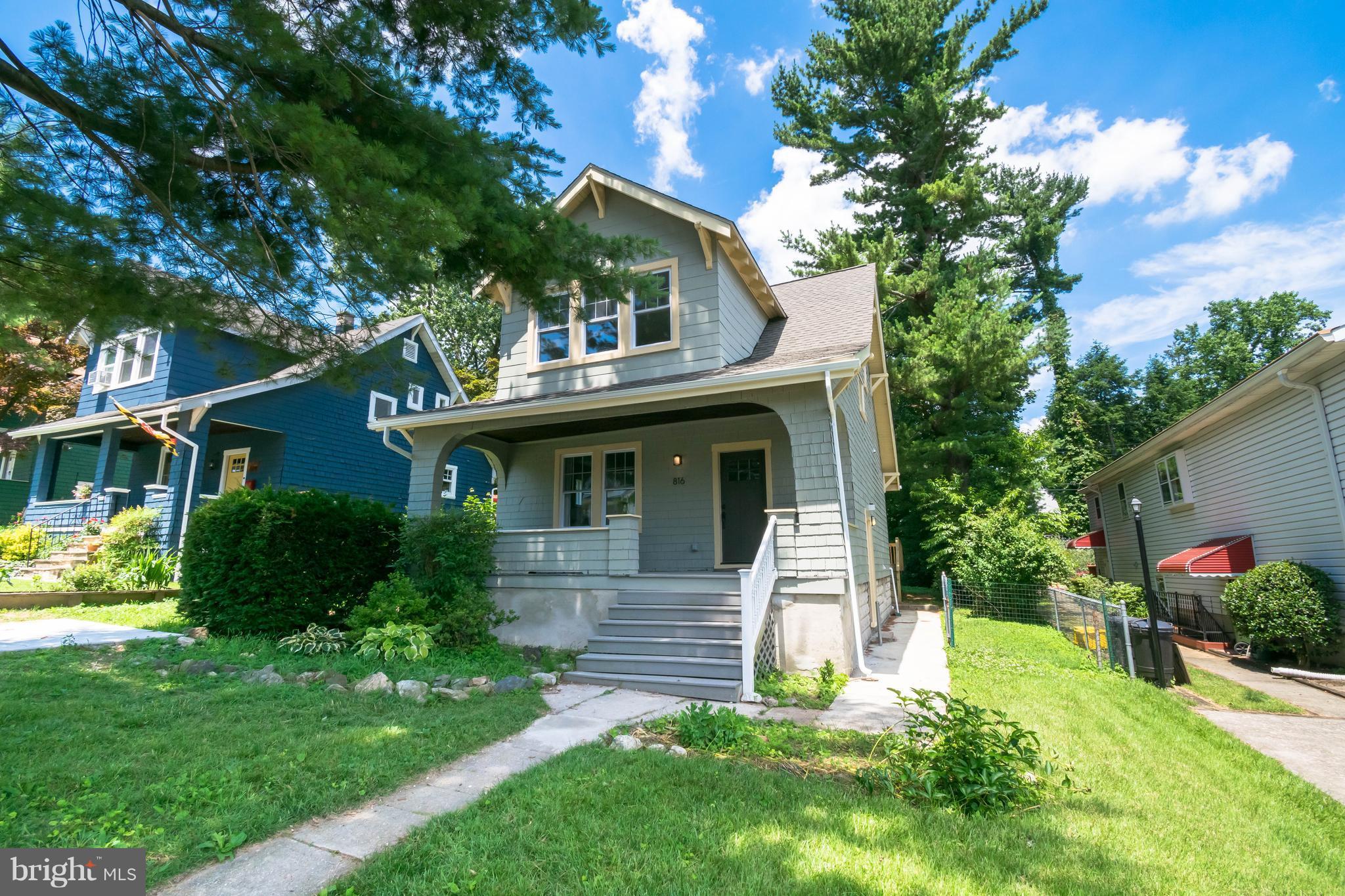 816 Cedarcroft Road Baltimore, MD 21212 - Photo 1 of 30 1402 plus sqft renovated home