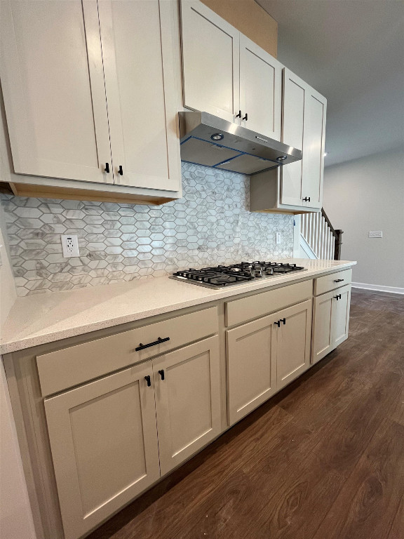 Undisclosed Address Raleigh, NC 27617 - Photo 7 of 37 a kitchen with stainless steel appliances granite countertop a sink a stove and cabinets
