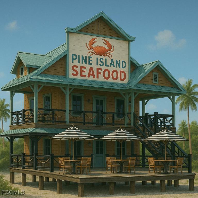 5401 Pine Island Road Bokeelia, FL 33922 - Photo 4 of 15 a front view of building with retail area and sign board