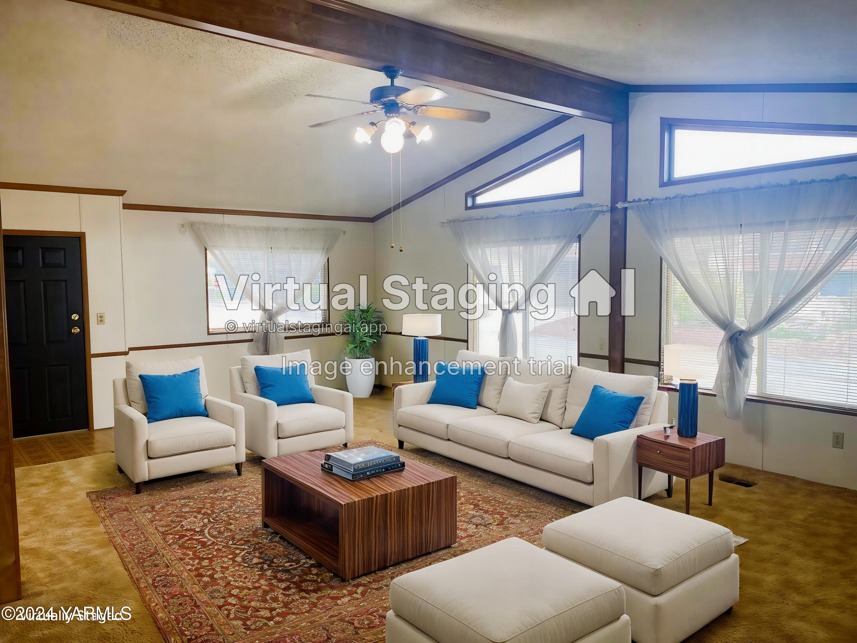 3701 Gun Club Road, Unit 49 Yakima, WA 98901 - Photo 5 of 14 a living room with furniture and a chandelier