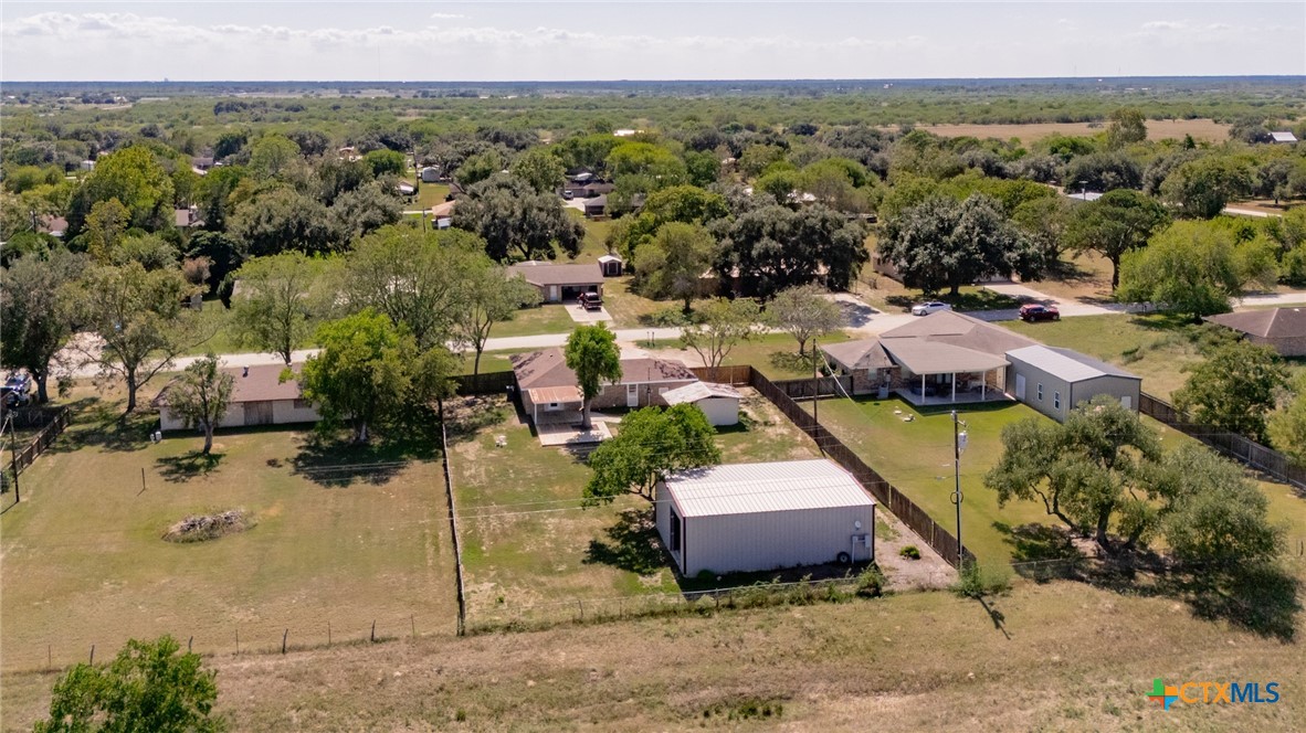208 Eleanor Street Victoria, TX 77904 - Photo 38 of 40 an aerial view of a house with a yard