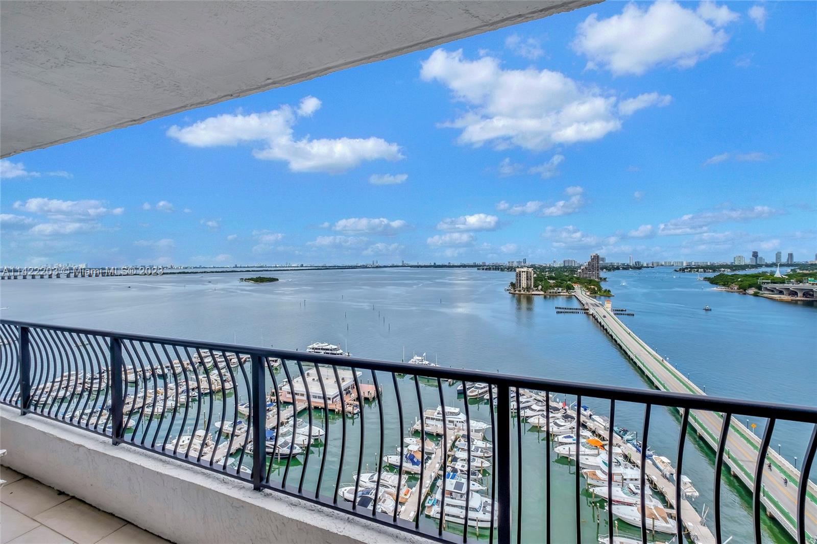 555 Northeast 15th Street, Unit 20B Miami, FL 33132 - Photo 15 of 33 a view of swimming pool from a balcony