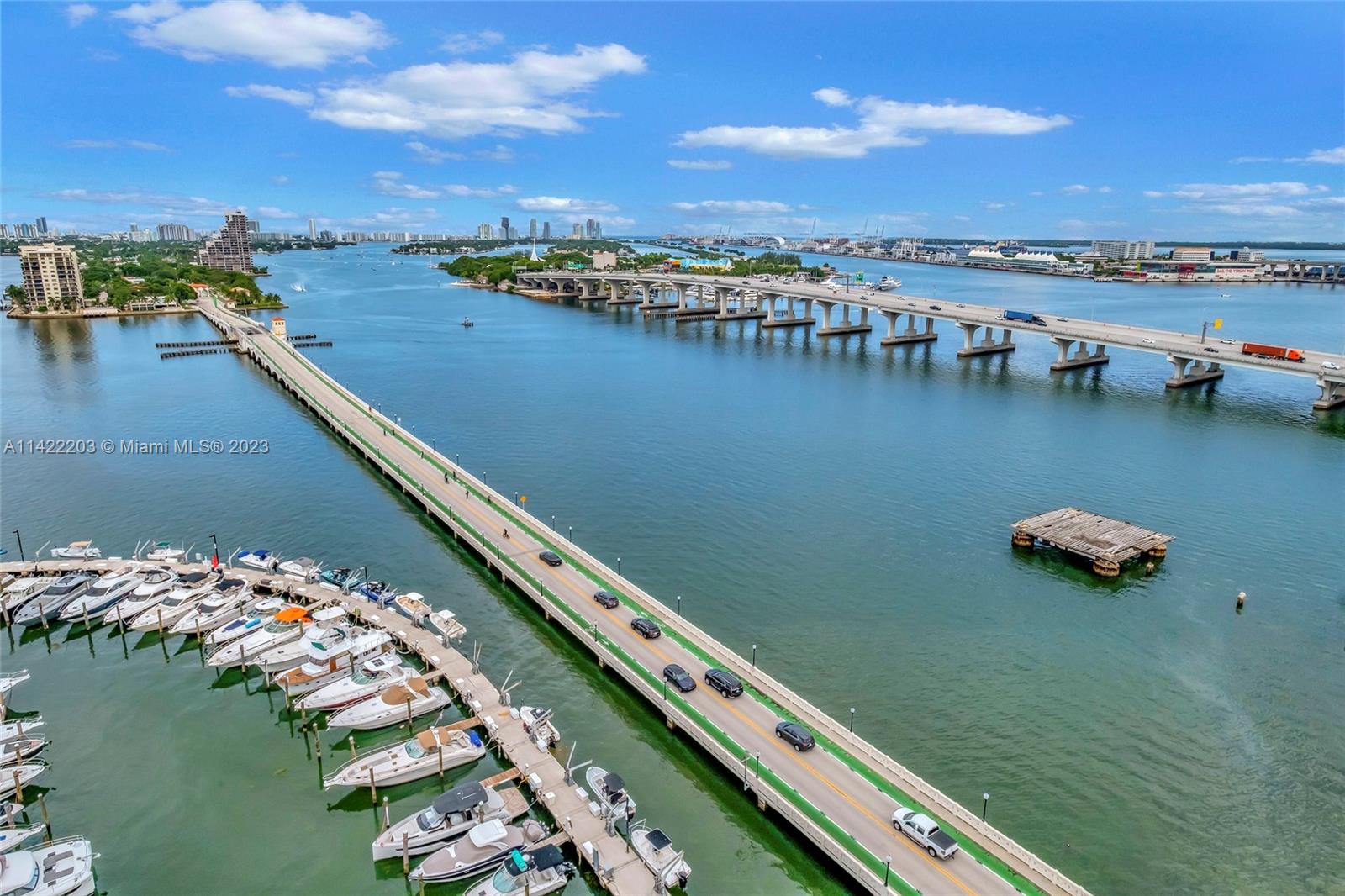 555 Northeast 15th Street, Unit 20B Miami, FL 33132 - Photo 19 of 33 a view of a lake with a city view