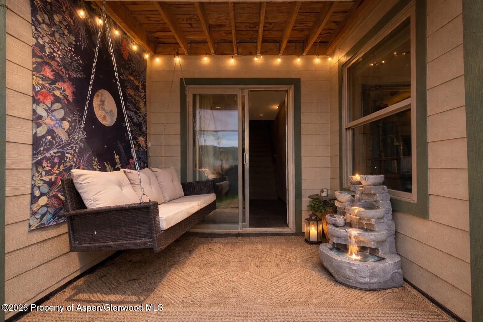 682 Alder Ridge Lane New Castle, CO 81647 - Photo 17 of 19 a building outdoor space with patio furniture and potted plants