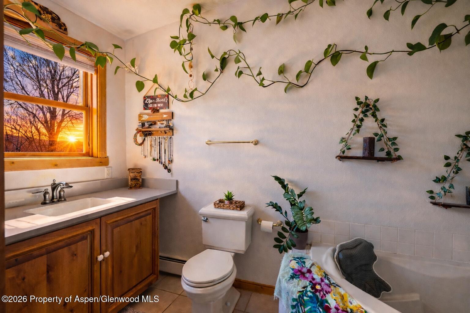 682 Alder Ridge Lane New Castle, CO 81647 - Photo 10 of 19 a bathroom with a toilet sink and mirror