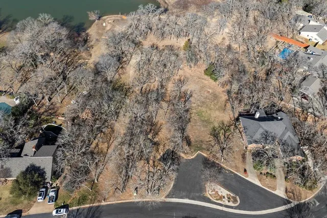 a view of a lake from a floor