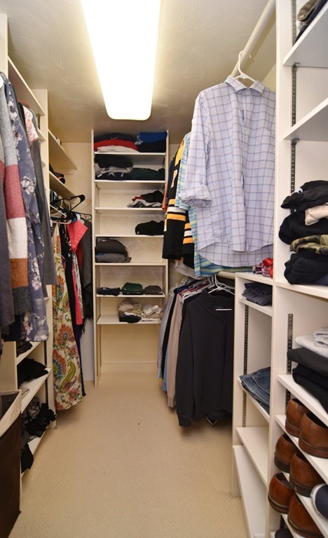 3 Violet Circle Milford, MA 01757 - Photo 31 of 41 a view of walk in closet with clothes and shoes