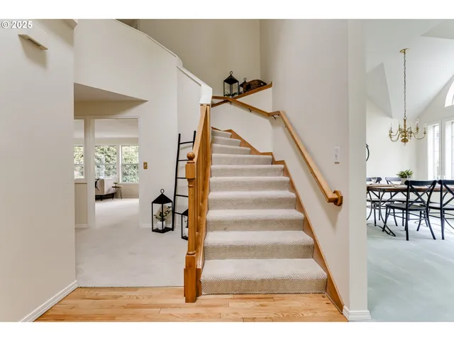 a view of entryway and hall