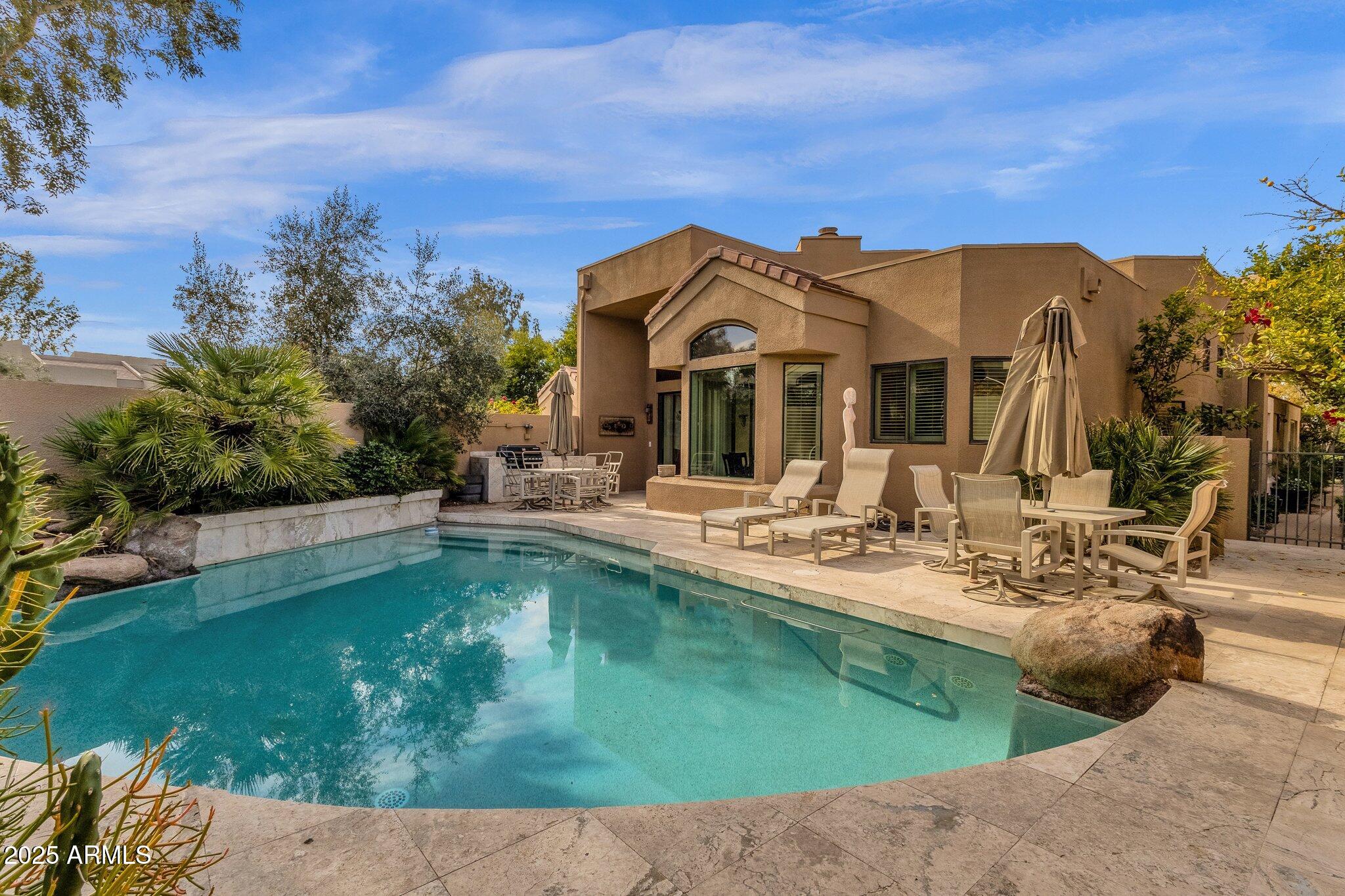 7740 East Gainey Ranch Road, Unit 36 Scottsdale, AZ 85258 - Photo 30 of 54 Backyard