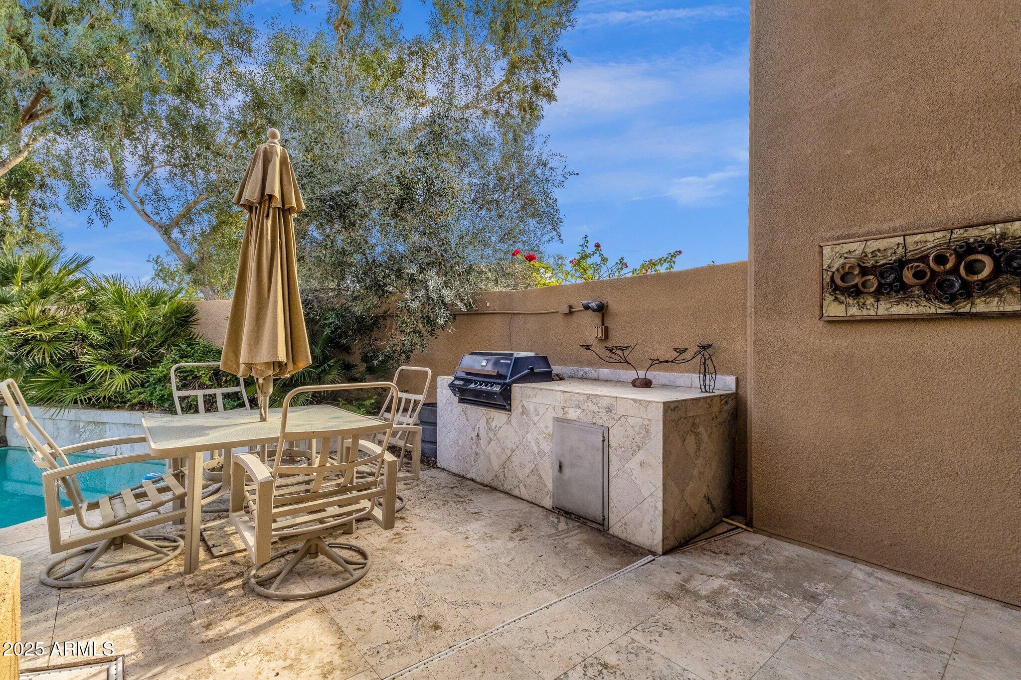 7740 East Gainey Ranch Road, Unit 36 Scottsdale, AZ 85258 - Photo 33 of 54 BBQ