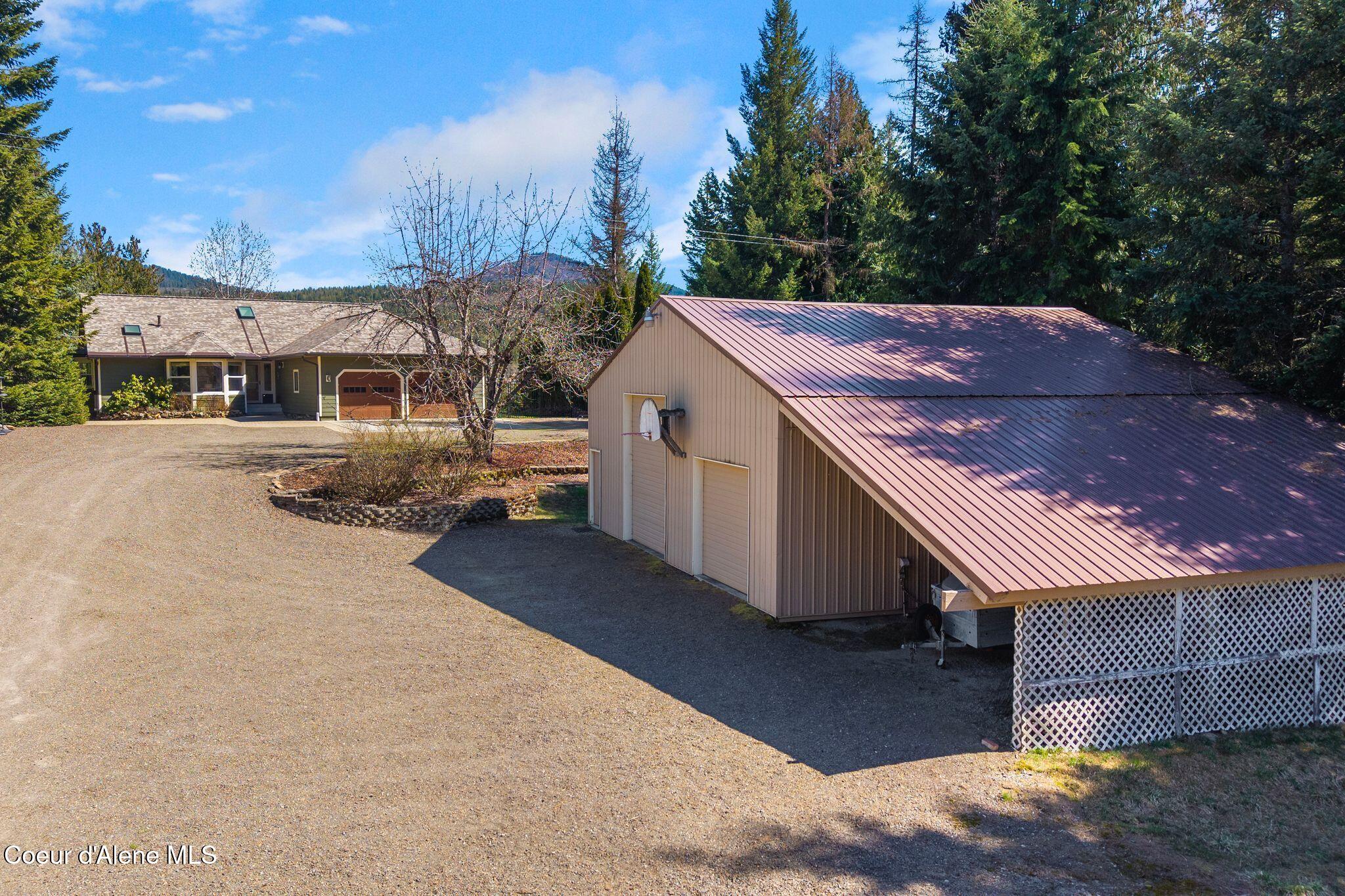 338 Steep Lane Cocolalla, ID 83813 - Photo 3 of 73 38x36 & lean to 17x36