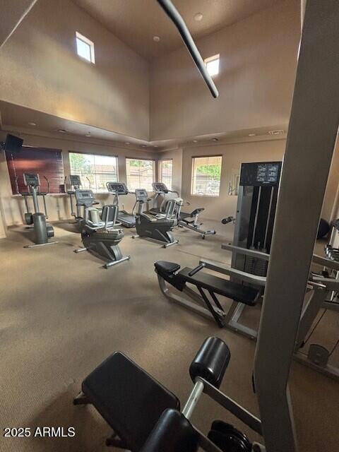 10136 East Southern Avenue, Unit 2048 Mesa, AZ 85209 - Photo 22 of 23 a view of a room with gym equipment