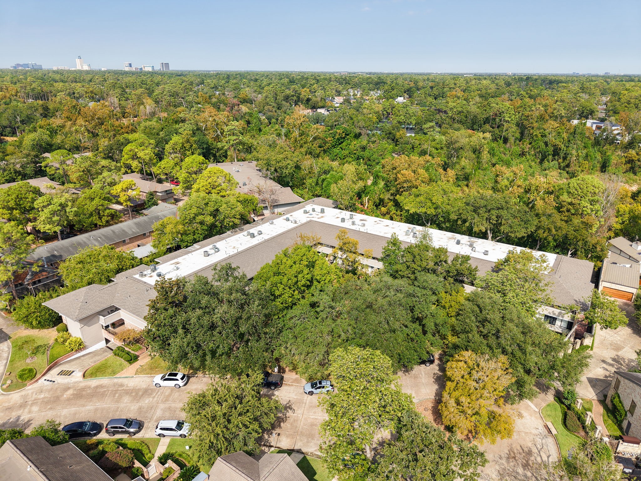 666 South Ripple Creek Drive, Unit 666 Houston, TX 77057 - Photo 48 of 49 a view of city and green space