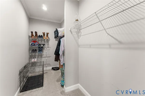 a view of water heater room