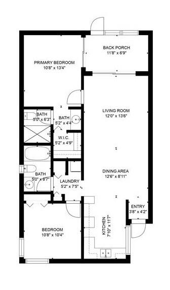 2650 Greenwood Terrace, Unit 2160 Boca Raton, FL 33431 - Photo 19 of 19 80 - Floor plan