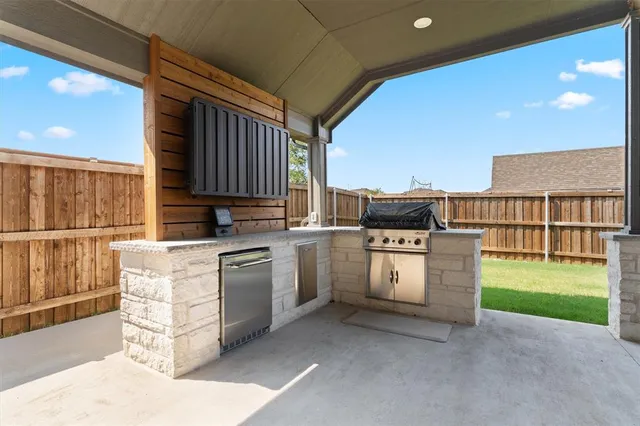 a view of outdoor seating