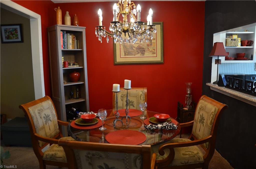 2235 Shadow Valley Road High Point, NC 27265 - Photo 7 of 18 Dining Room is open on 3 sides. Great layout!