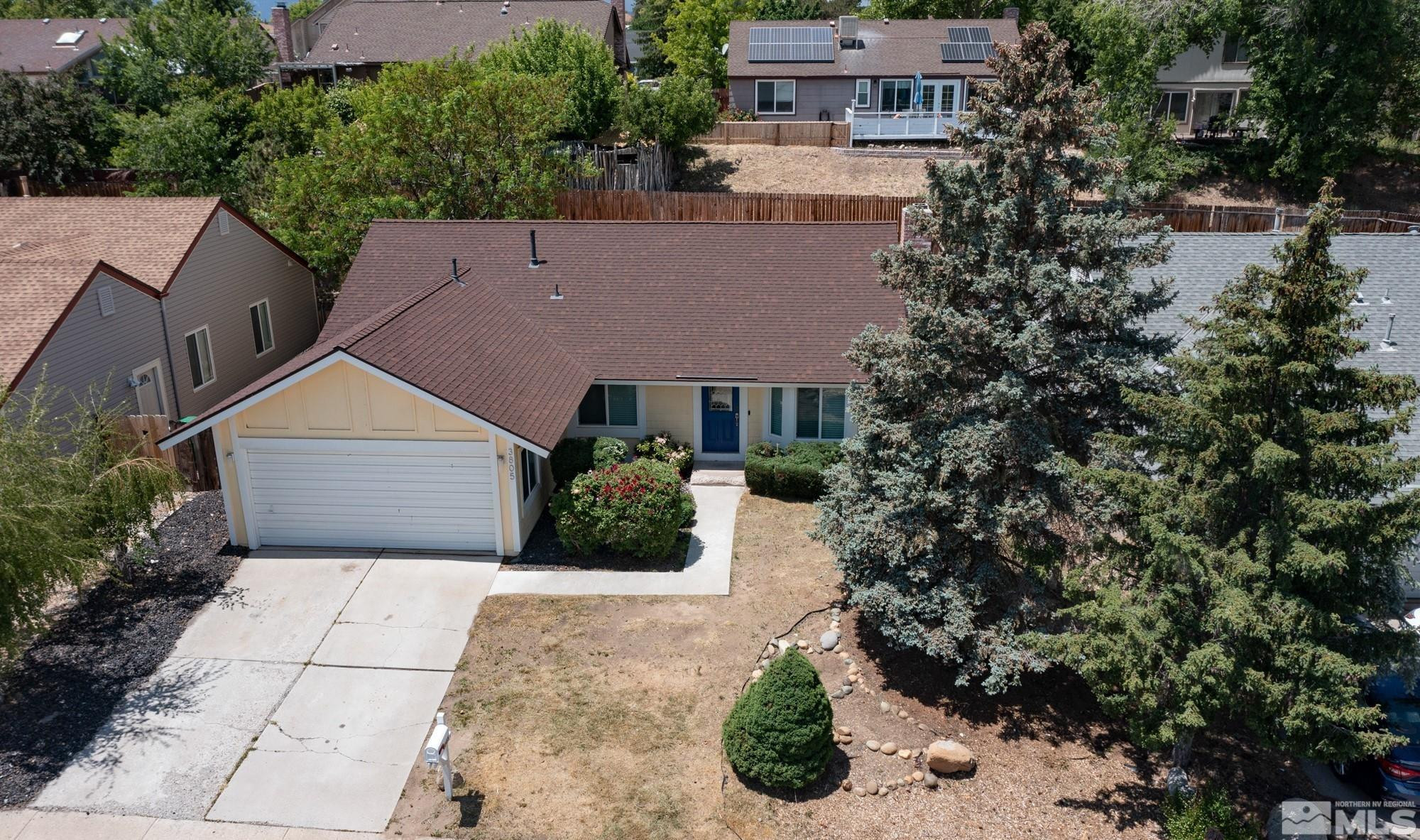 3805 Bexley Square Reno, NV 89503 - Photo 3 of 35 an aerial view of a house