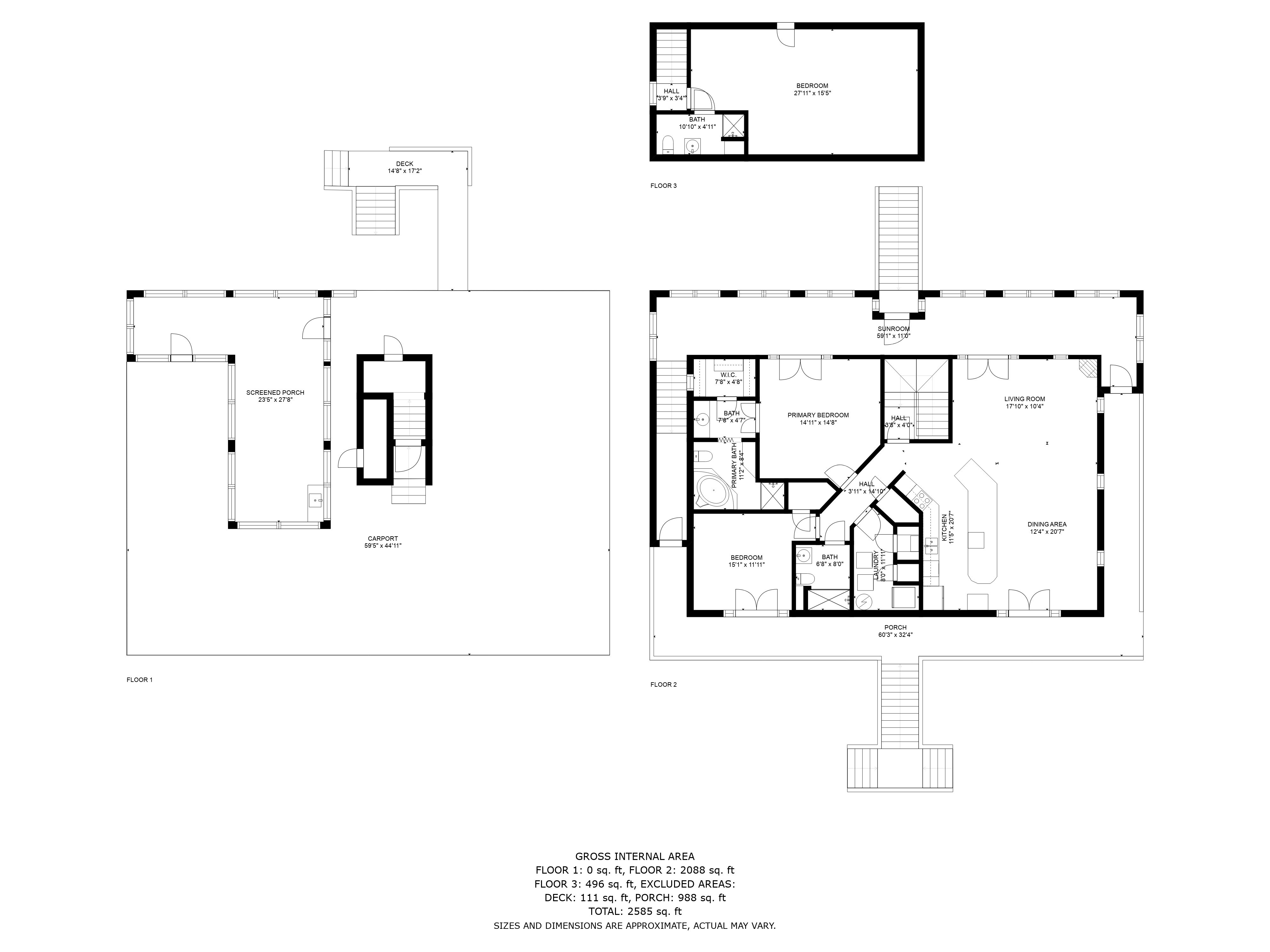 42011 Bayou Road Bay Minette, AL 36507 - Photo 51 of 51 Floor Plan