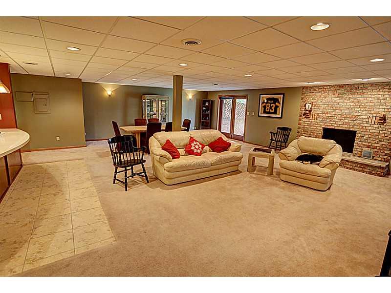 1713 Beaver Grade Road Coraopolis, PA 15108 - Photo 13 of 25 Basement/Game Room. Expansive lower level game room includes a separate eating area. This level could be used as an in-law s suite.