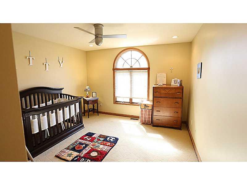 1713 Beaver Grade Road Coraopolis, PA 15108 - Photo 7 of 25 Bedroom. 2nd bedroom located on the upper level has neutral decor and palladium window lets in lots of light.