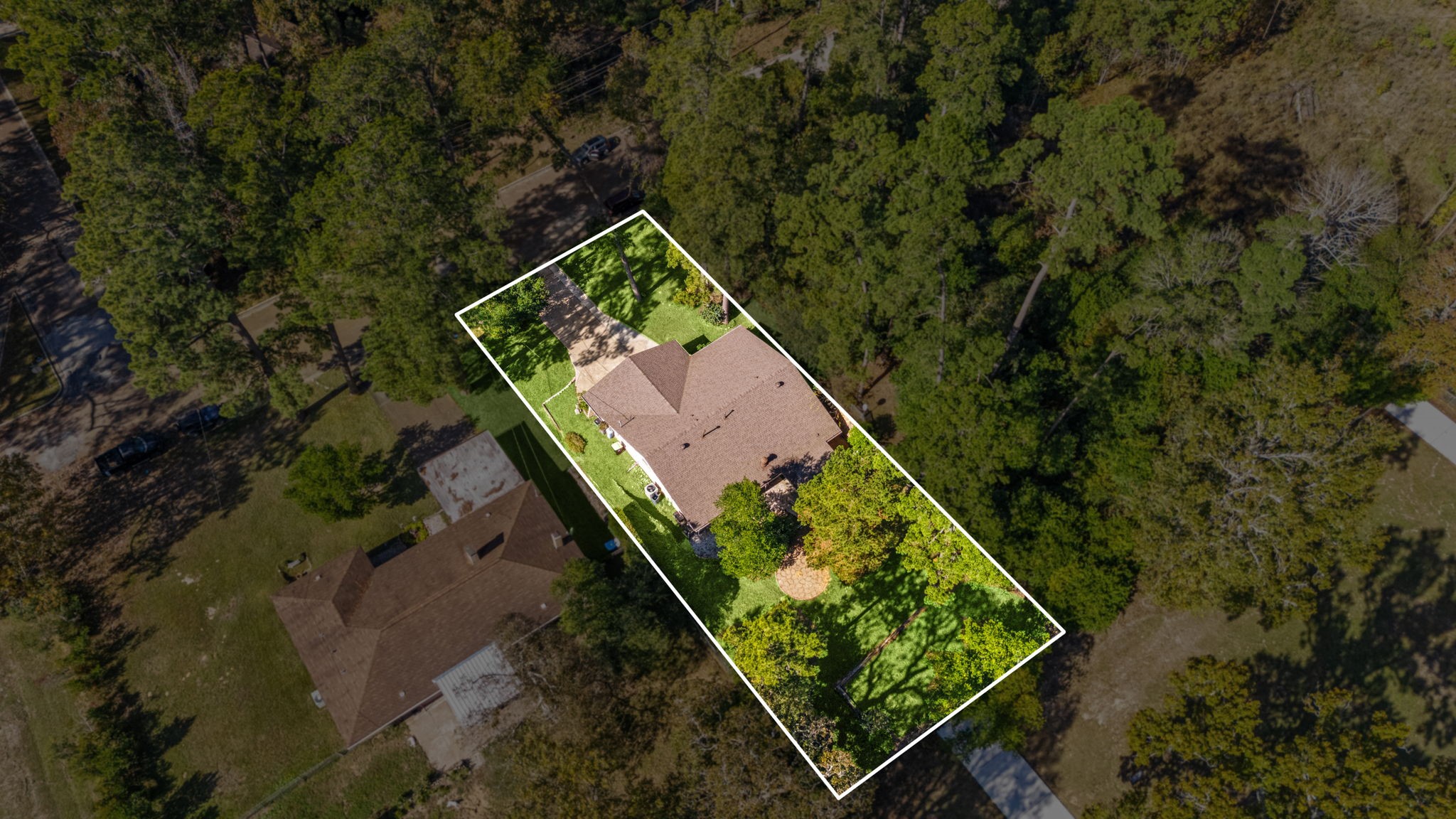 113 Hillendale Street Livingston, TX 77351 - Photo 41 of 47 Property outline shown for lot perspective and layout.