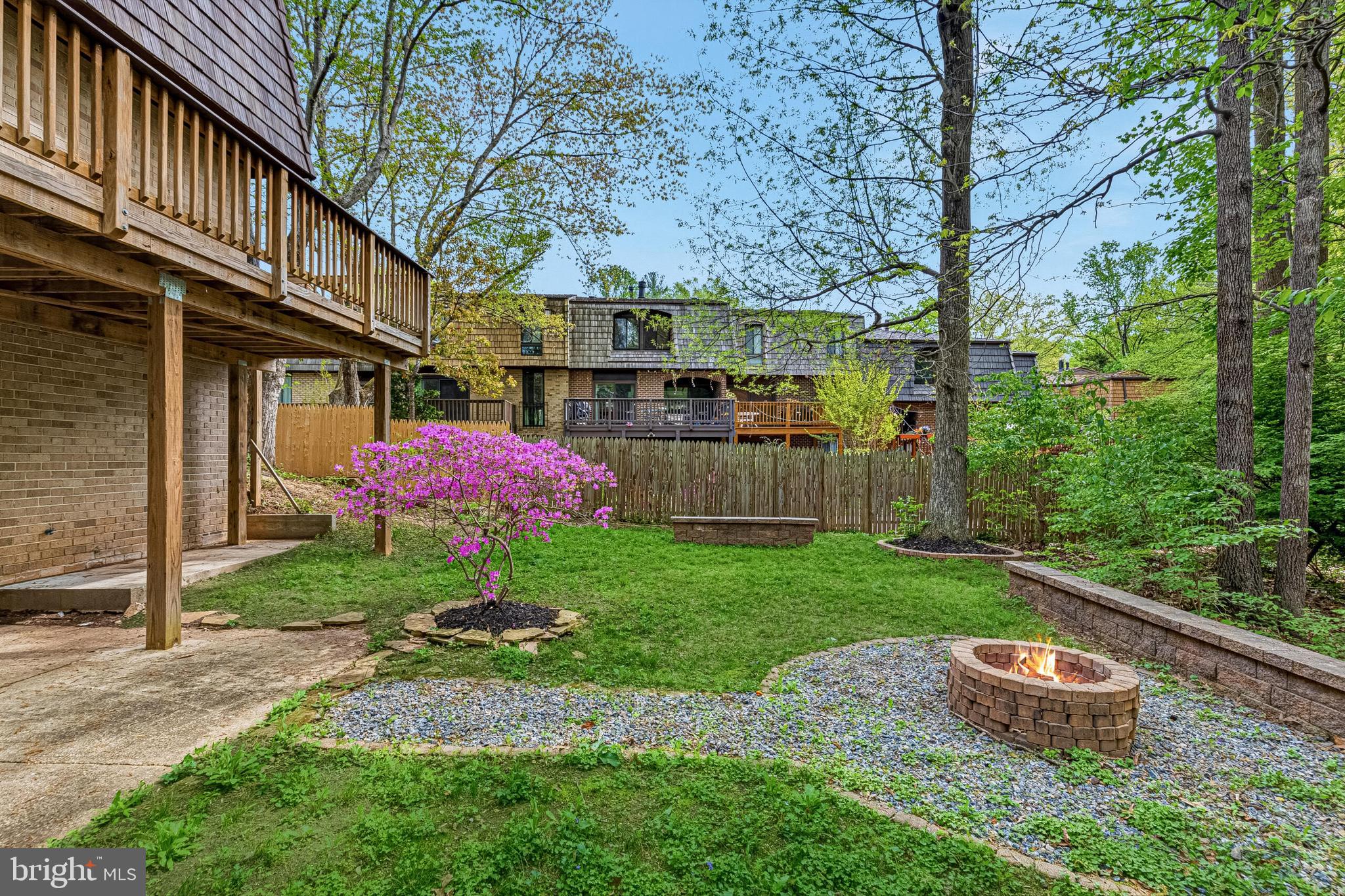 8042 Inverness Ridge Road Potomac, MD 20854 - Photo 33 of 34 Landscaping/Fire Pit