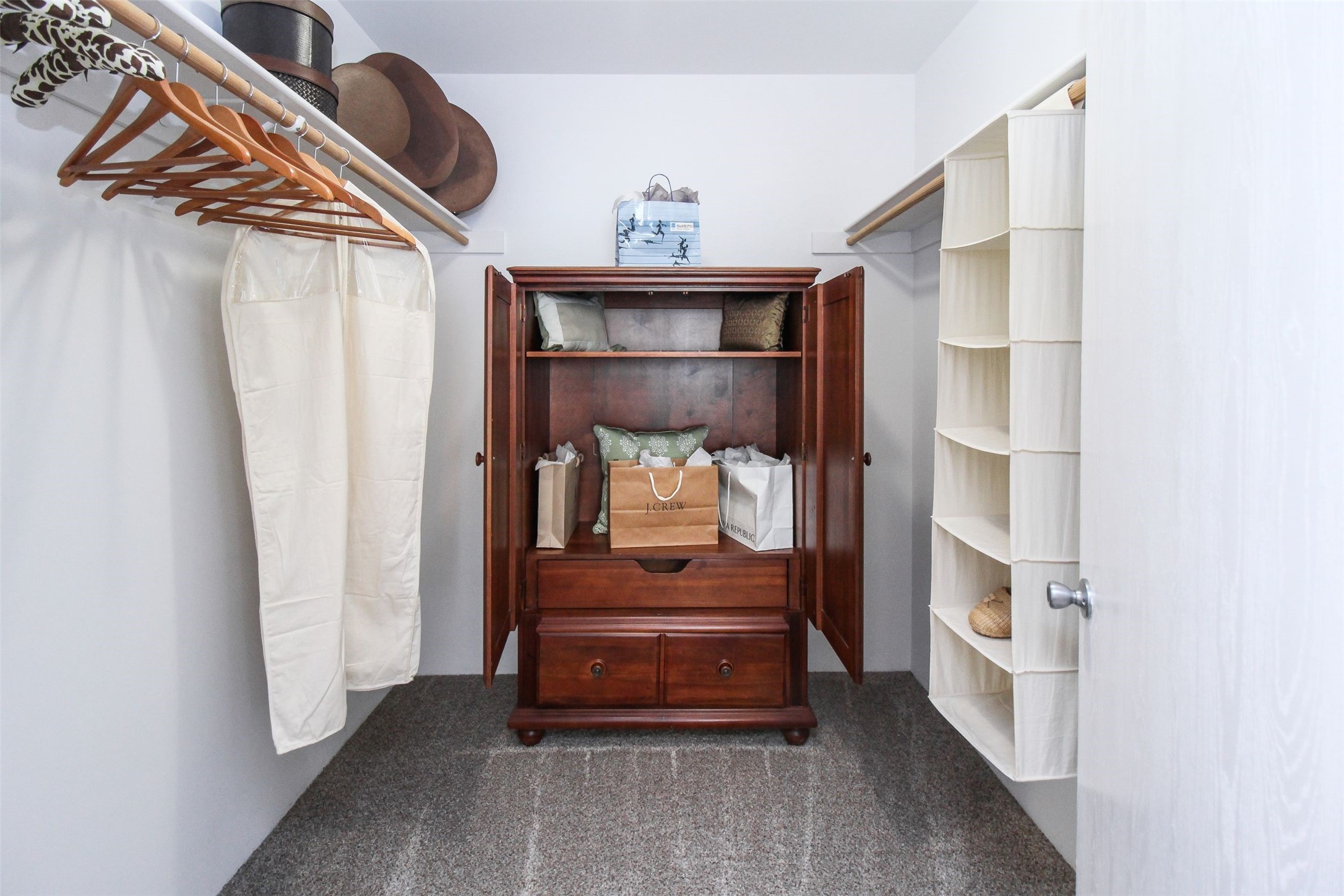 3560 Dixie Drive Houston, TX 77021 - Photo 4 of 11 a view of walk in closet with clothes and shoes