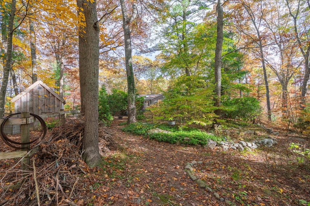 154 Fairview Avenue Rehoboth, MA 02769 - Photo 13 of 25 a backyard of a house with lots of green space