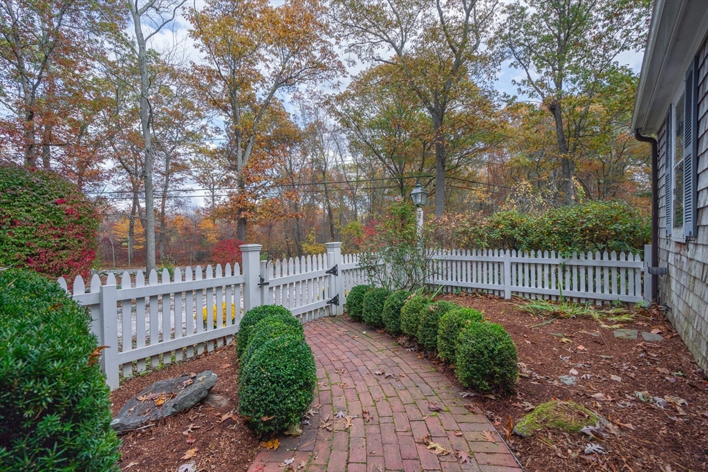 154 Fairview Avenue Rehoboth, MA 02769 - Photo 6 of 25 a view of a park with a small yard and large trees