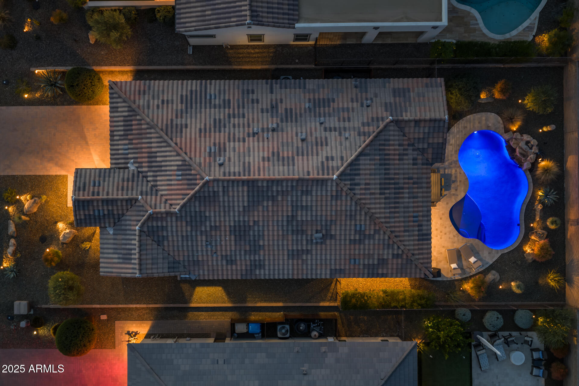 17850 East Veit Springs Drive Rio Verde, AZ 85263 - Photo 27 of 70 45) TOP DOWN VIEW