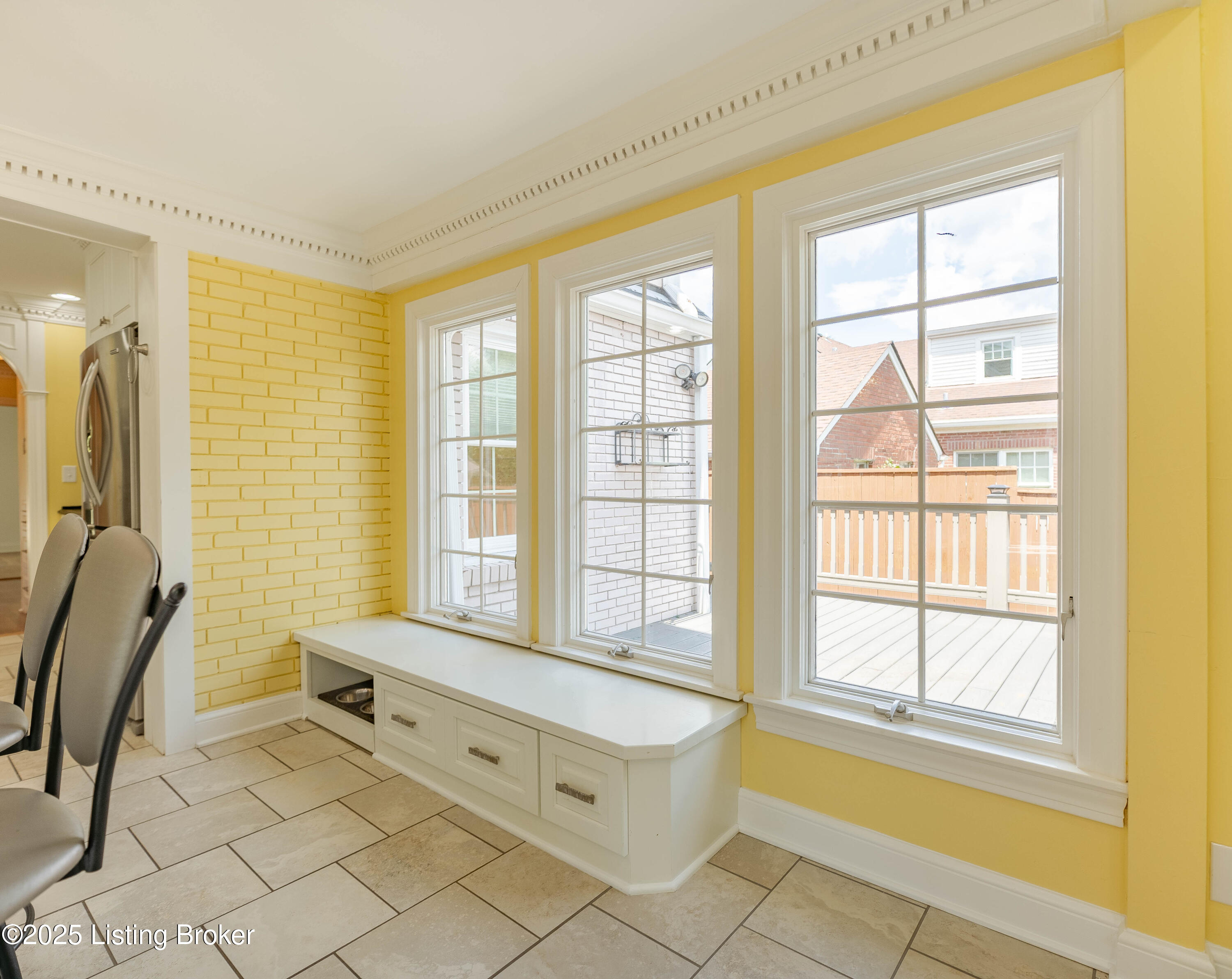 3324 Trinity Road Louisville, KY 40206 - Photo 15 of 56 Built in pet center. Hidden bowls and cubbies for leashes