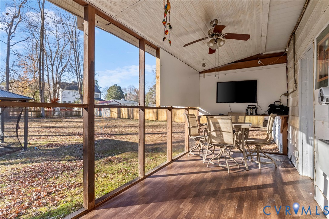 1408 Boroughbridge Road Richmond, VA 23225 - Photo 25 of 31 a view of a living room and balcony with furniture