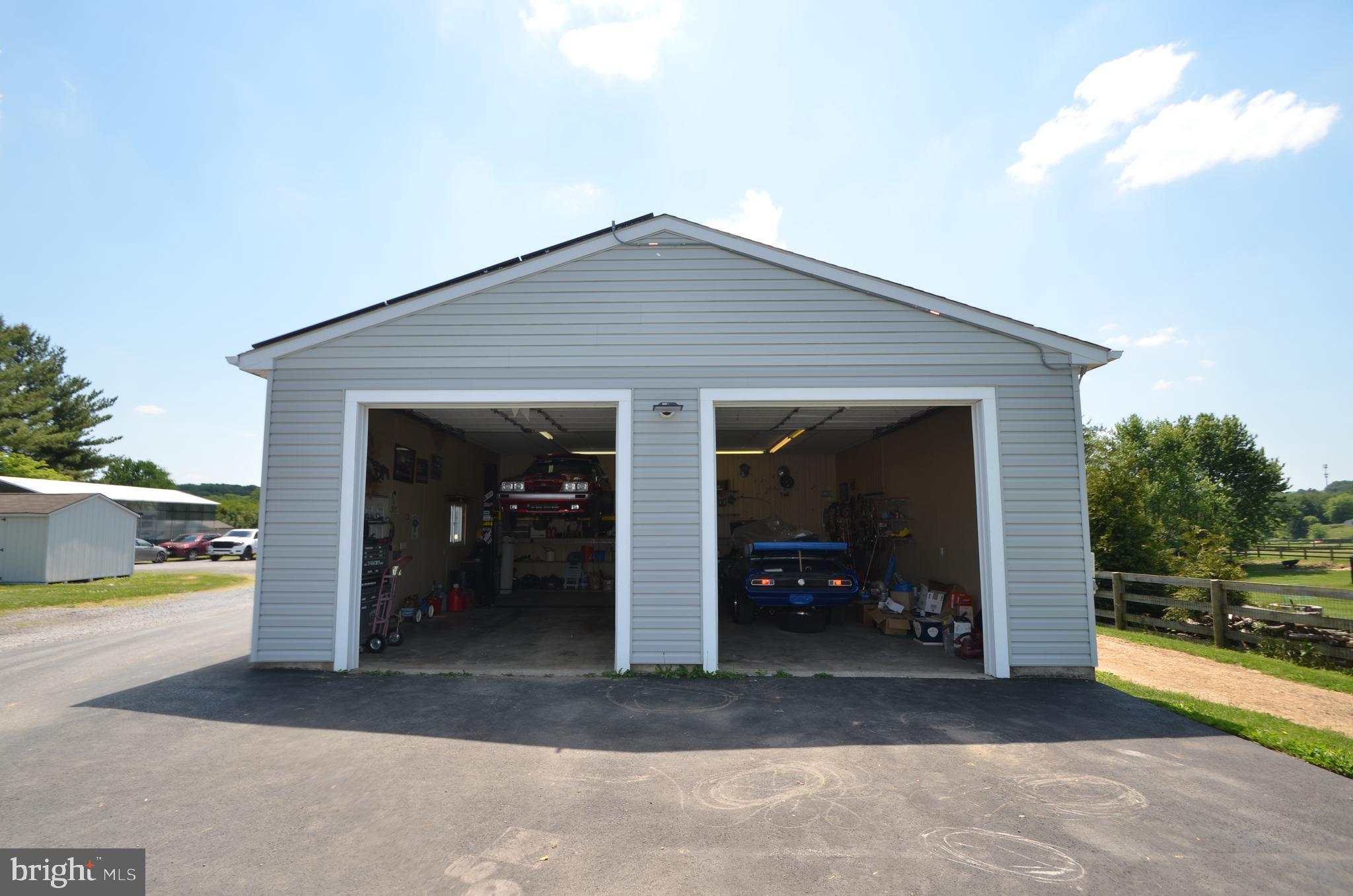 1251 Streaker Road Sykesville, MD 21784 - Photo 23 of 90 30X30 Mechanics Garage w/ 8K LB Lift