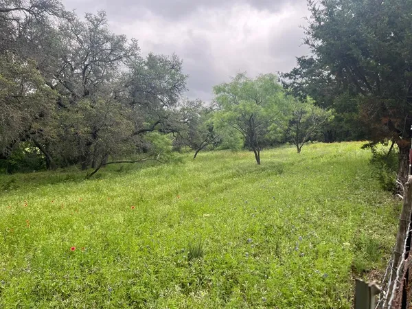 a view of an outdoor space and a yard