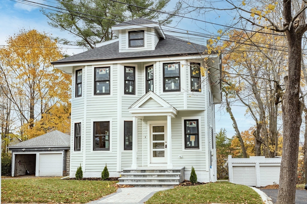 125 Mt Vernon Street, Unit 2 Newton, MA 02465 - Photo 2 of 36 front view of a house