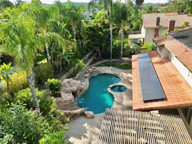 an outdoor view having patio