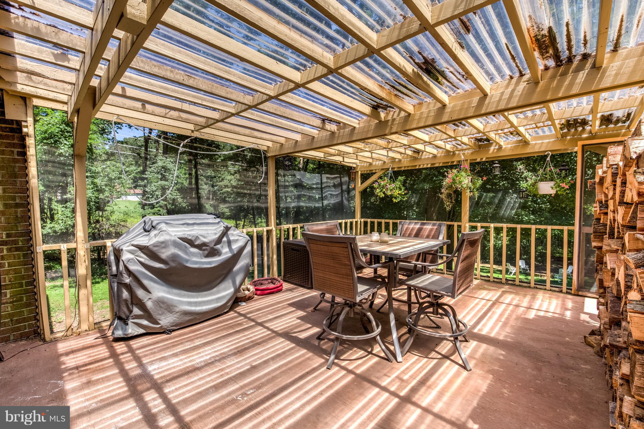 21015 Ridge Road Freeland, MD 21053 - Photo 22 of 28 Screen Porch overlooks large yard and woods