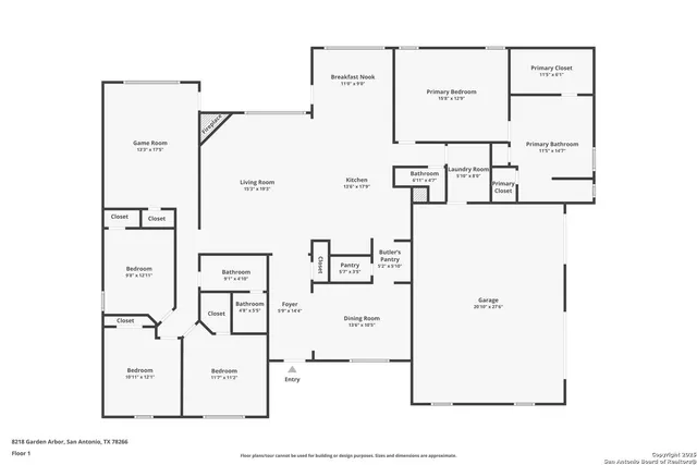 $760,000 | 8218 Garden Arbor, San Antonio, TX 78266