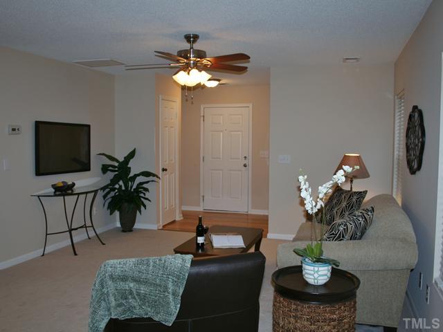 6009 Ladish Lane Raleigh, NC 27610 - Photo 5 of 21 Another view of the large family room. This home is staged to show the many possibilities for you!
