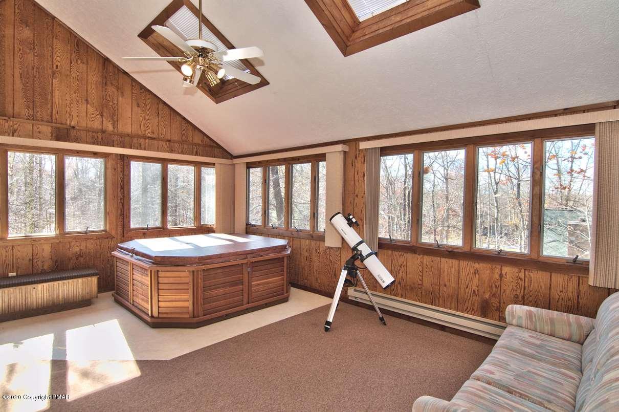 2121 Wilderland Road Tamiment, PA 18371 - Photo 37 of 65 Sun Room/Hot Tub