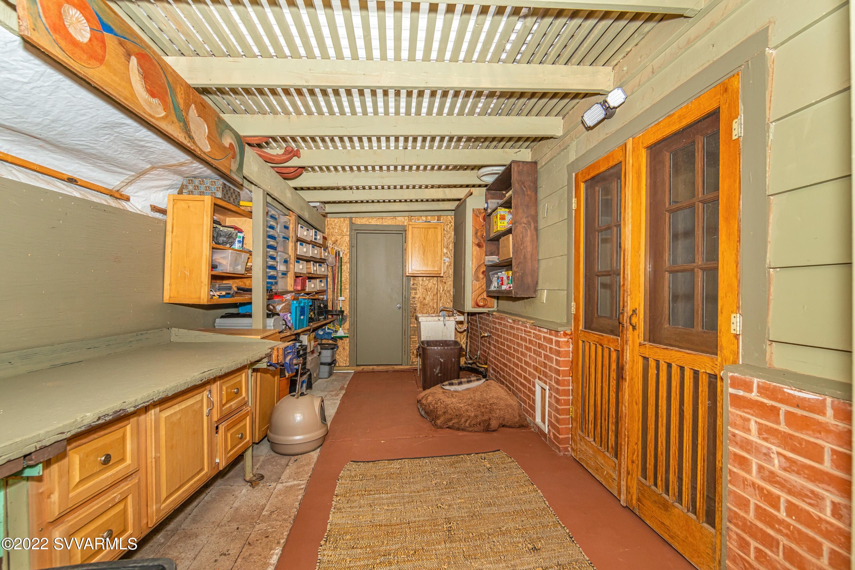 55 Abbott Road Sedona, AZ 86336 - Photo 30 of 36 Workshop with Mud Sink