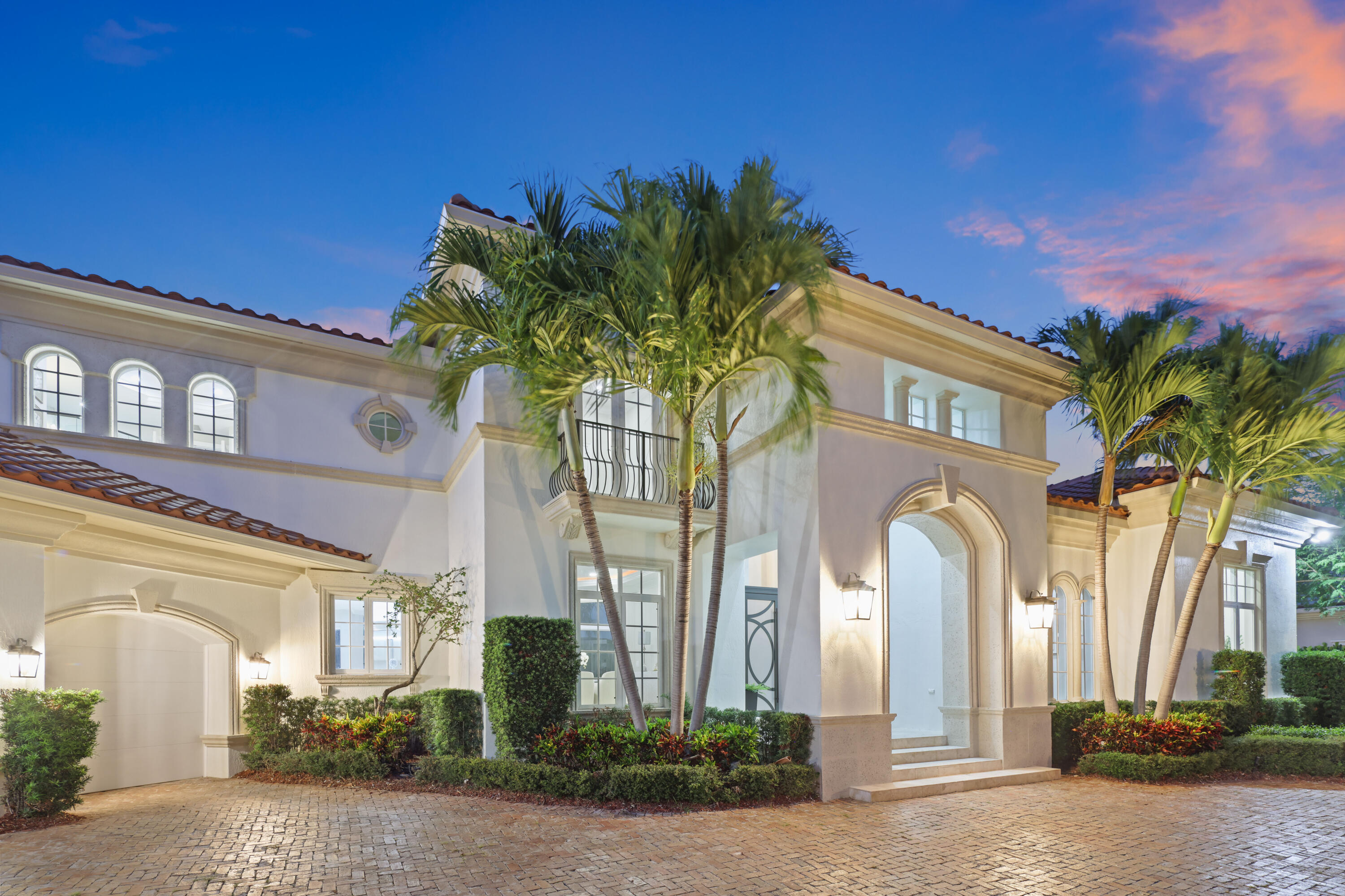 723 Marble Way Boca Raton, FL 33432 - Photo 4 of 89 Front of Home Twilight