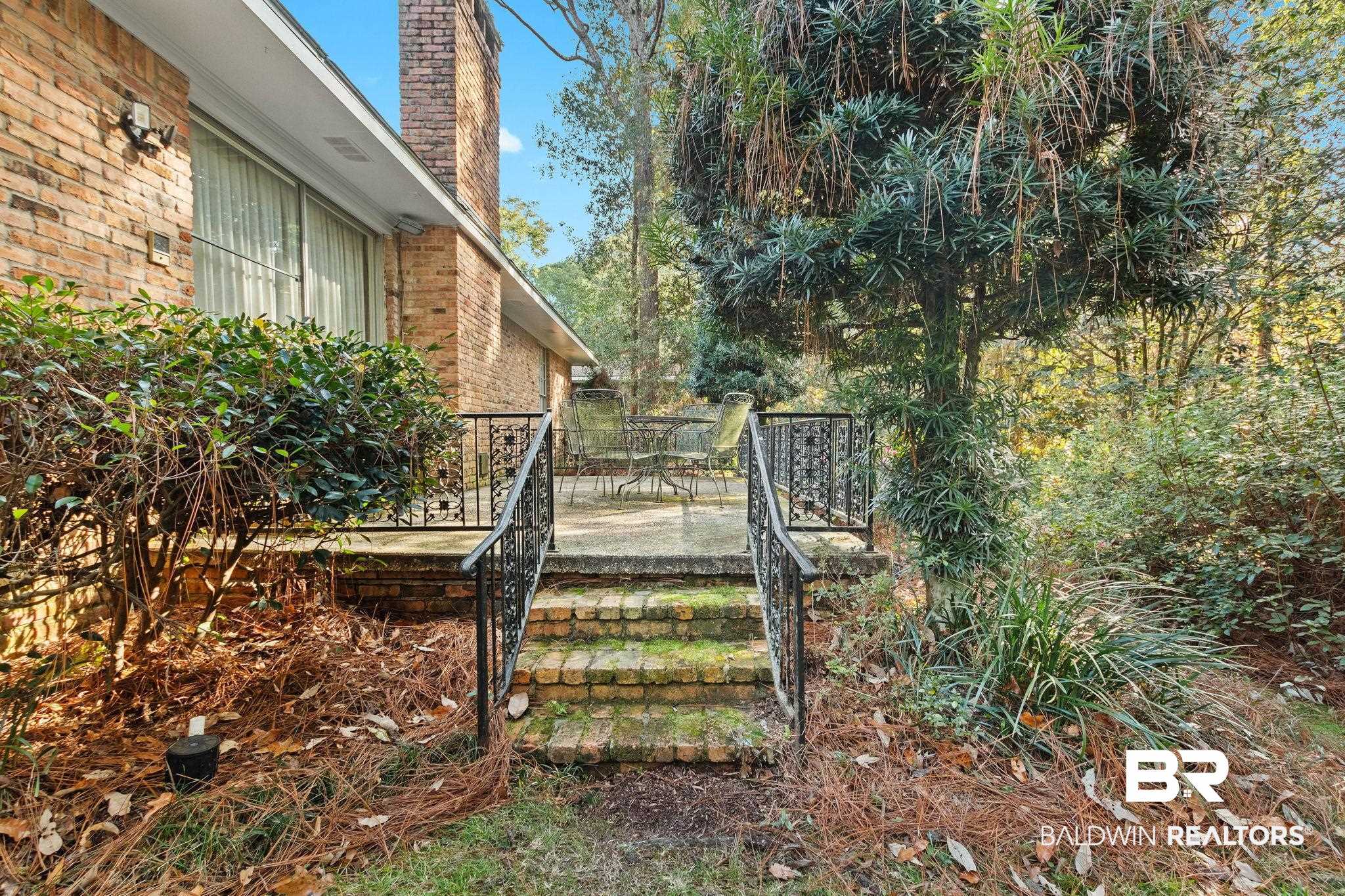 752 Evergreen Street Fairhope, AL 36532 - Photo 61 of 100 View of yard featuring a deck