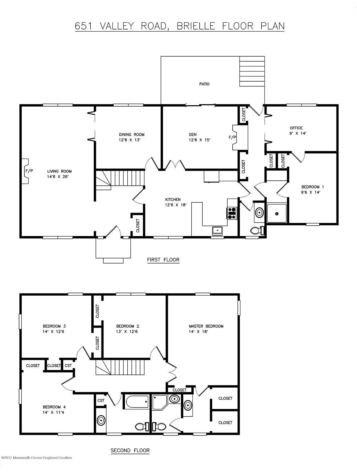 651 Valley Road Brielle, NJ 08730 - Photo 25 of 25 Intelligent Floorplan